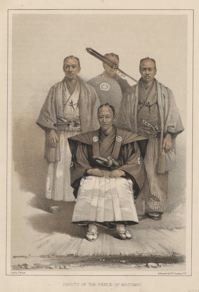 Deputy of the Prince of Matsmay, 1885 by Eliphalet Brown